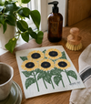 Sunflower Field Swedish Cloth