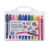 Gel Twist Crayons 12ct with Organizer Case – Premium Set