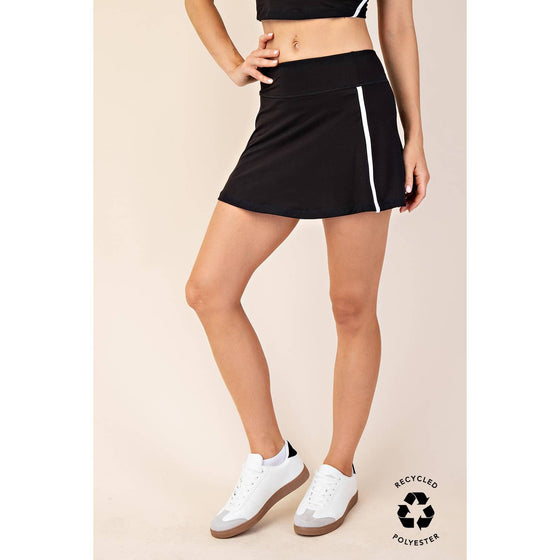RECYCLED BUTTER SKORT