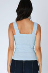 Lace Textured Square Top