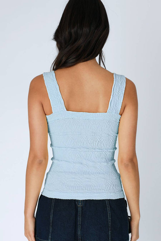 Lace Textured Square Top