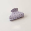 Beau - Simple Dot Pattern PVC Claw Clip