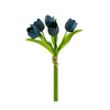 Pack of 5 Stems Real Touch Medium Open Tulip