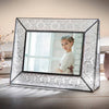 Vintage Stained Glass Wedding Photo Frame- J Devlin Pic 126