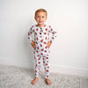 Brady Football 2-Piece Bamboo Set Kids Pajamas