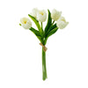 Pack of 5 Stems Real Touch Medium Open Tulip