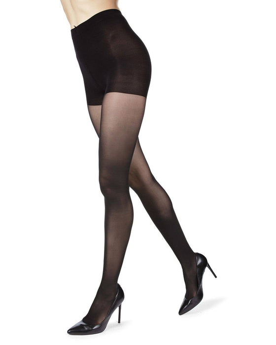 MeMoi Velveteen Opaque 30 Denier Control Top Tights