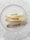 Everyday Matte Oval Hair Clips (DAGA)