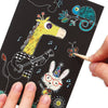 Ooley Mini Scratch & Scribble Art Kit: Safari Party
