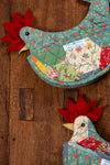 County Fair Happy Hen Pot Holder, Set of 2