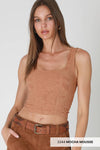 NS8396 - Double Lace Square Crop Top
