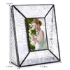 Vintage Stained Glass Wedding Photo Frame- J Devlin Pic 126