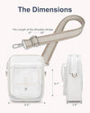 Fashion Clear Stadium Approved Crossbody Bag MK2PLC6W10BBG382