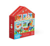 50-Piece Flat House Puzzle - Chicken Coop