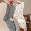 Polka Dot Simple Rolled Socks MK2BLW6W8FSO259