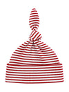 Red Stripe / Ribbed Beanie