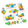 Montessori & Educational Wooden Puzzle Toy- Assorted