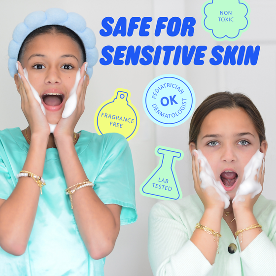 Skincare Start Young Bundle Gift Set | 3-Step Gentle Routine