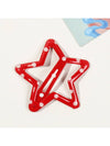 Beau - Five-Pointed Star Print Hair Clip