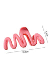 XOXO Chunky Waves Acrylic Hair Claw Clip Gifts