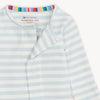 BLUE STRIPE ORGANIC COTTON FOOTIE