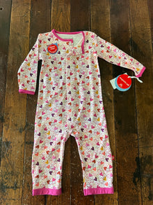  Heart To Heart Modal Magnetic Coverall - Toddler