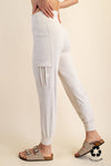 BUTTER JOGGER WITH SIDE POCKETS