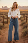 Scuba Wide Leg Pants