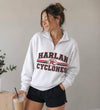 Vintage School Spirit Quarter Zip Sweatshirt