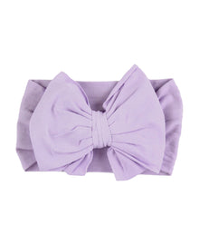  Girls Lavender Big Bow Headband