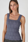 Lace Textured Square Top