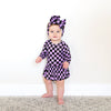 Hadley HEADWRAP Toddler Halloween Checks Hair Accessories