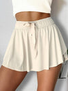 Drawstring High Waist Lined Tennis Skorts | 10 Colors S-4X