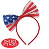 Patriotic Bow Headband, OSFMA