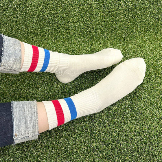 Women's Crew Retro Style 3 Socks