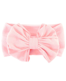  Girls Pink Big Bow Headband