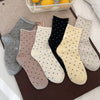 Polka Dot Simple Rolled Socks MK2BLW6W8FSO259