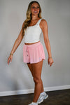 Flutter Away Butterfly Shorts - Petal Pink