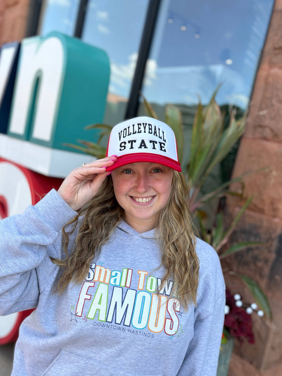Volleyball State Foam Hat