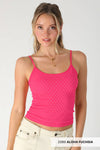NIKIBIKI White Polka Dot Strap Cami