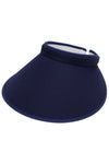 Seamless Basic Wide Brim Clip-On Sun Visor