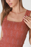 Lace Textured Square Top
