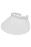 Seamless Basic Wide Brim Clip-On Sun Visor