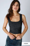 NS8396 - Double Lace Square Crop Top