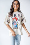 Nebraska Southern Split OS Band Tee
