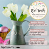 Pack of 5 Stems Real Touch Medium Open Tulip