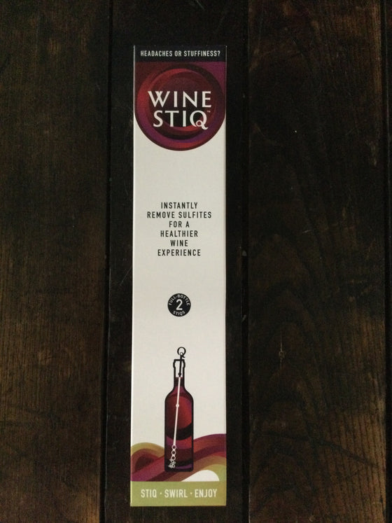 Wine Stiq - Full Bottle Sulfite Removal