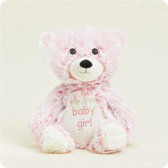 Baby Girl Bear Warmie