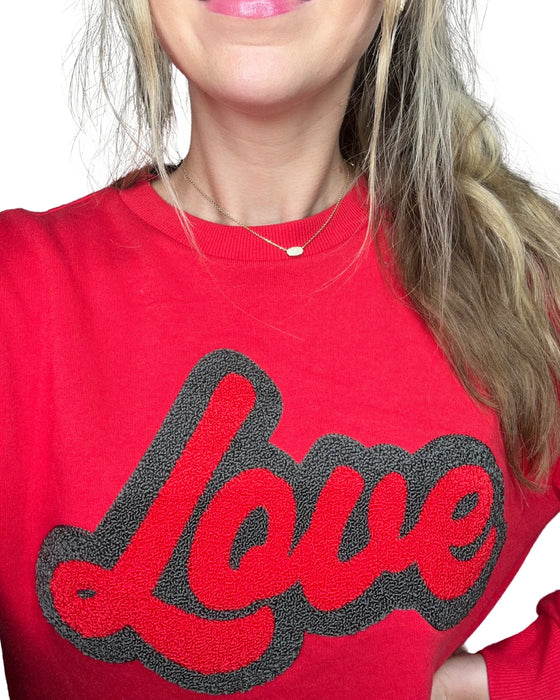 LOVE High/Low Pullover