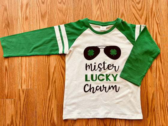 Kids " Mr Lucky Charm" Tee